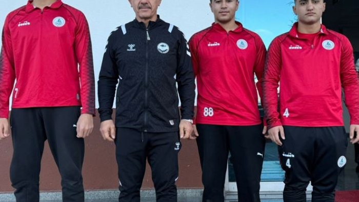Körfezli genç güreşçiler Isparta’da mücadele ediyorlar